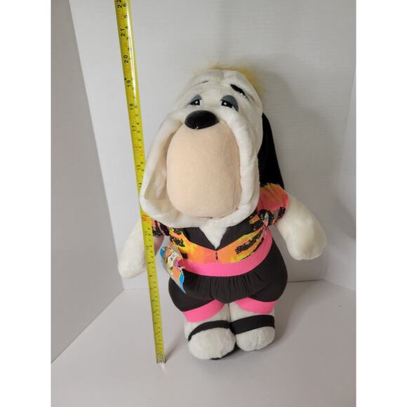 Vintage ACE Novelty Co. Droopy Dog Plush Stuffed Animal MGM 1990s 21" w/ Tags - Picture 7 of 7